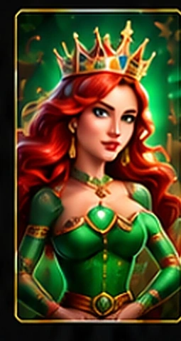 Fantasy slot game art